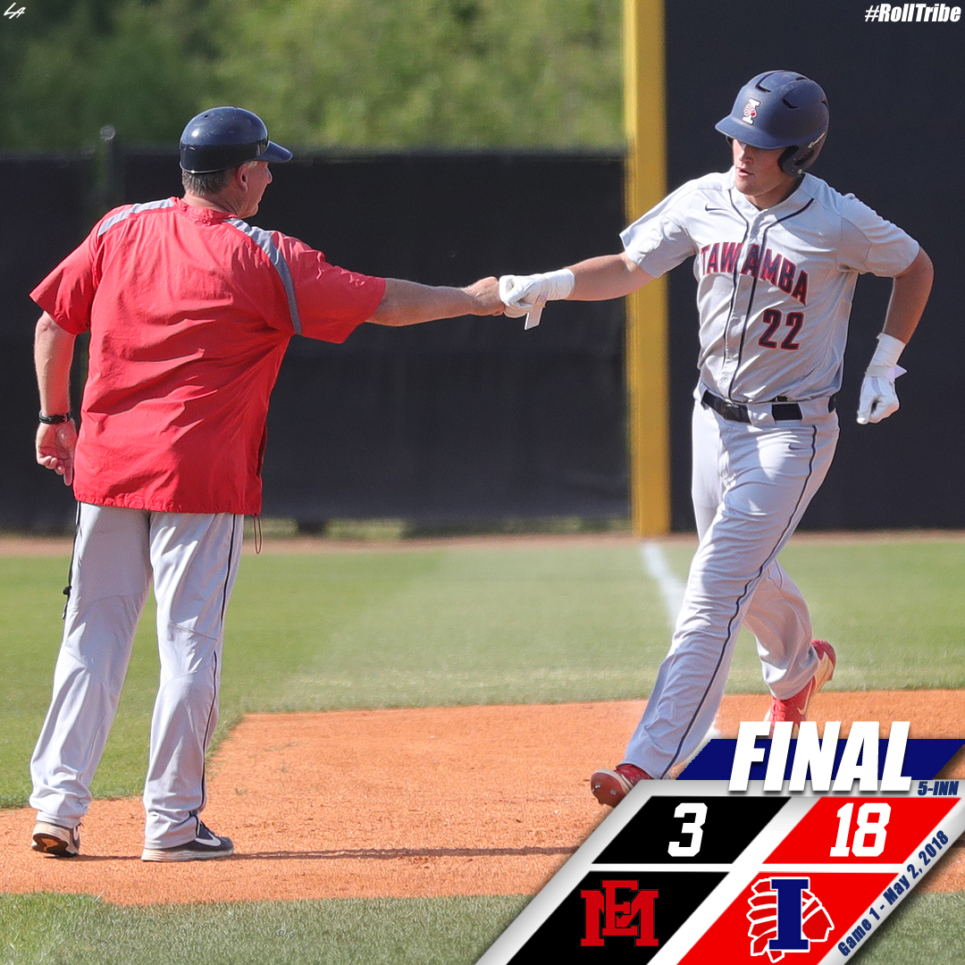 Indians power past East Mississippi for 18-3 win