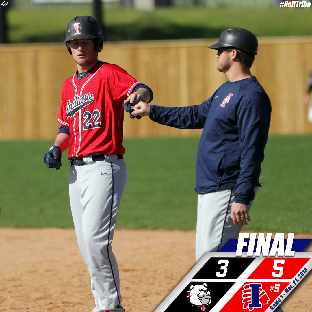 No. 5 Indians rally on the road to defeat Holmes 5-3