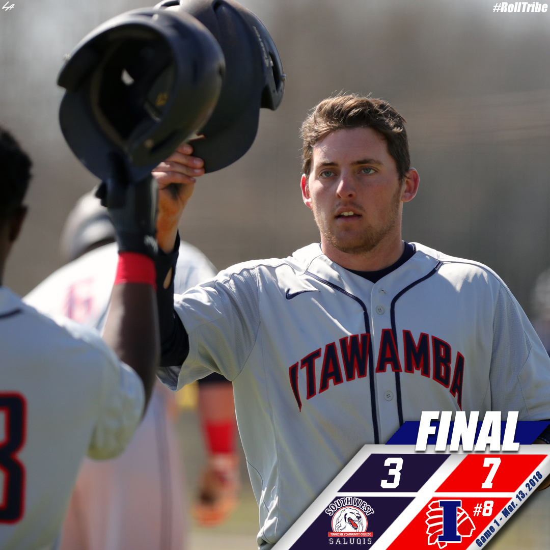 No. 8 Indians pull away late to top Southwest Tennessee, 7-3