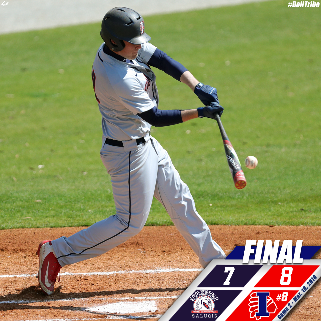 No. 8 Indians hang on to beat Southwest Tennessee, 8-7