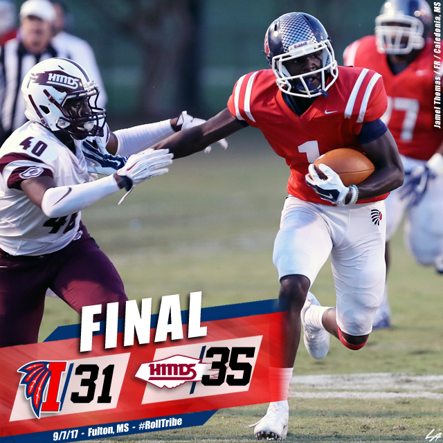 Indians fall to Hinds in heartbreaking fashion, 35-31