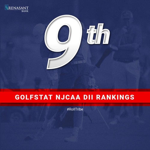 Golf ranked 9th in Golfstat NJCAA DII rankings