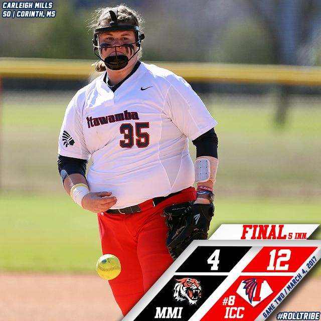 Indians sweep Marion with run-rule win in Game 2