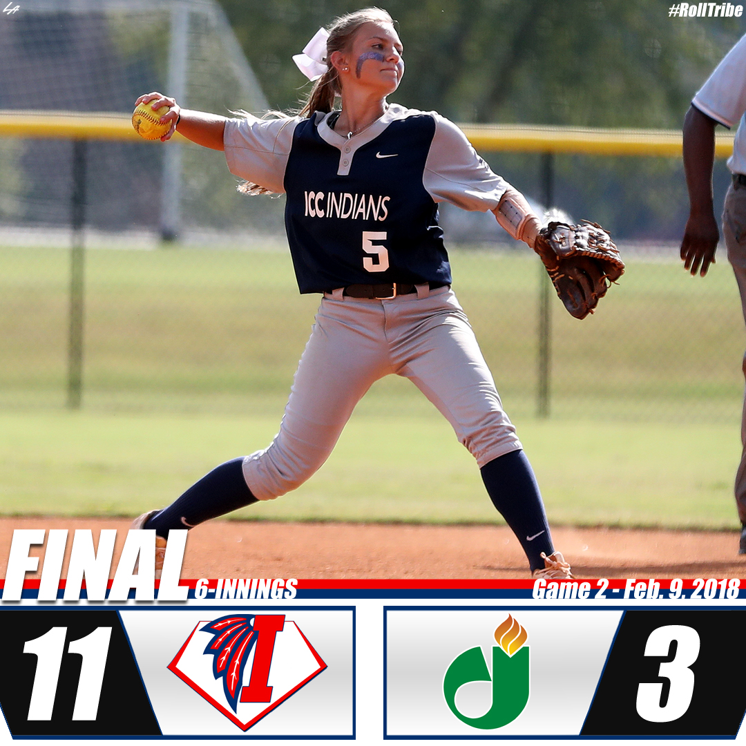 Indians sweep Jackson State with run-rule win in Game 2