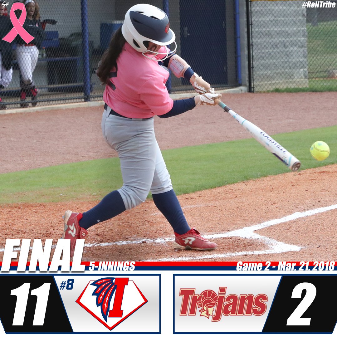 No. 8 Indians sweep Delta with 11-2 win in Game 2
