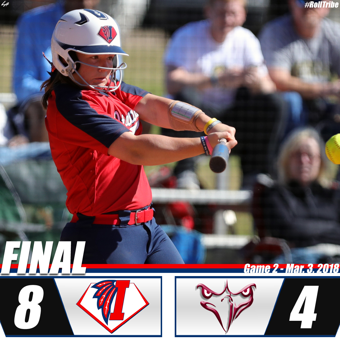 Softball hangs on to beat Hinds 8-4 in Game 2
