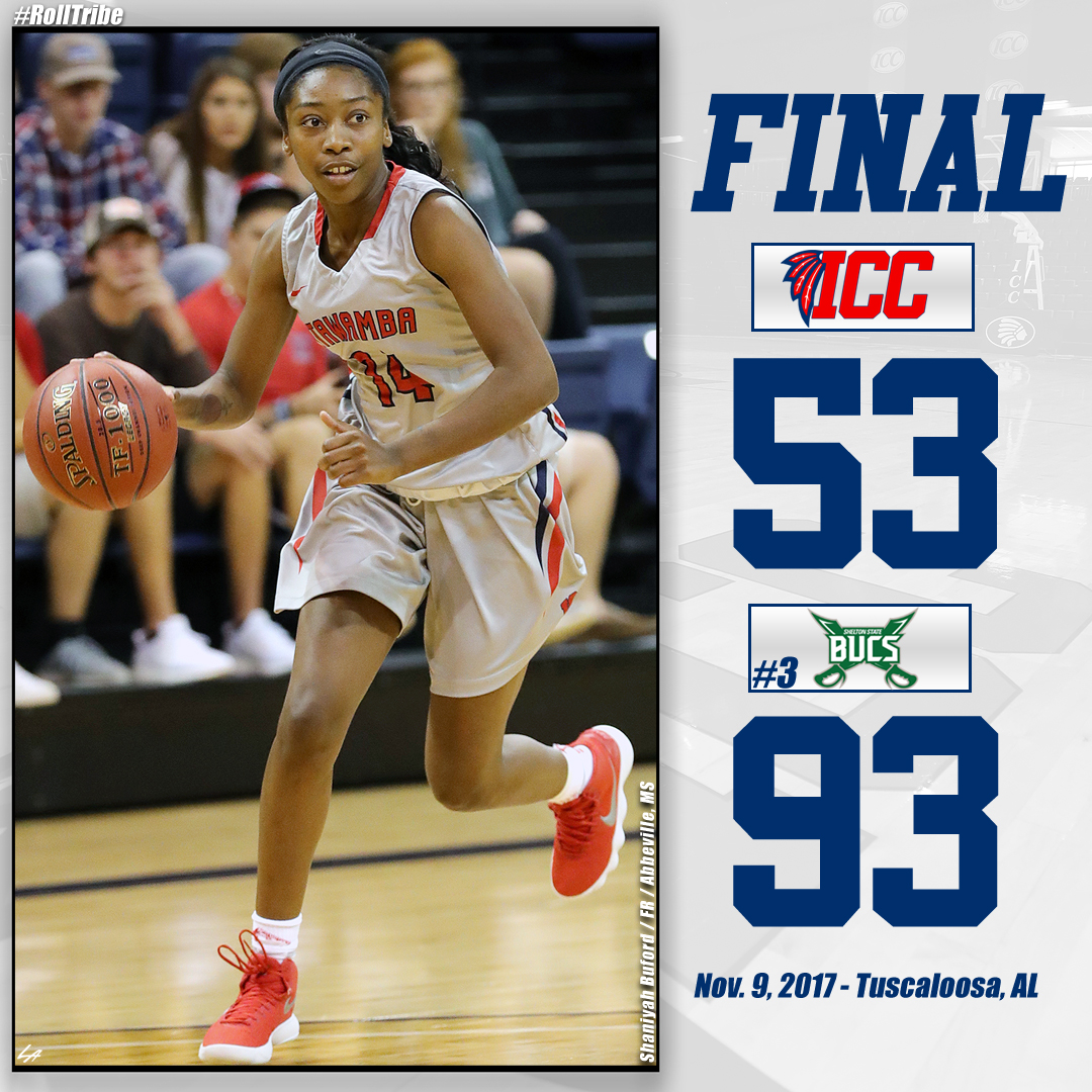 Lady Indians fall to No. 3 Shelton State, 93-53