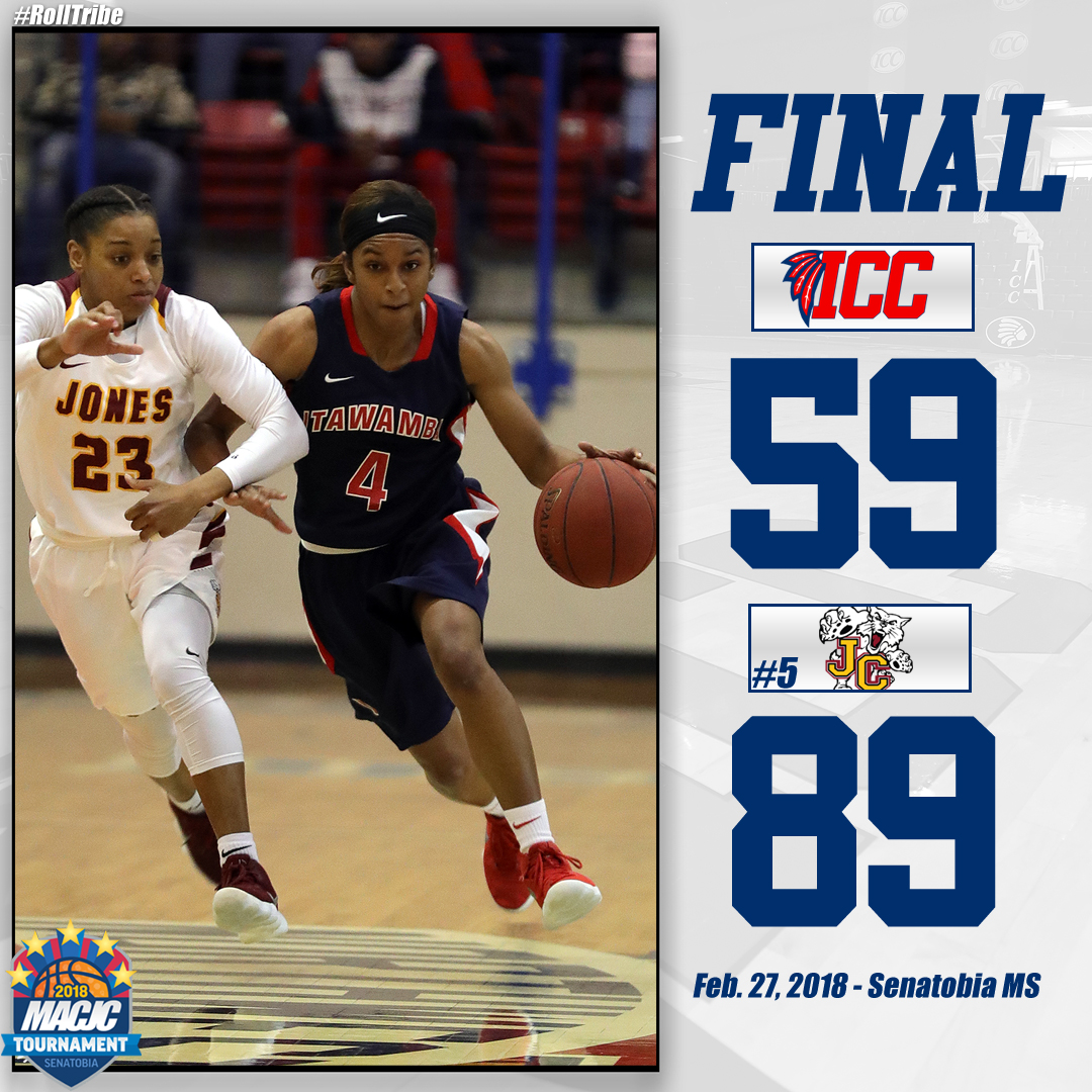 Lady Indians fall to No. 5 Jones County in MACJC quarterfinals