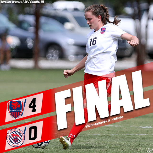 Lady Indians take care of Southwest Tennessee, 4-0