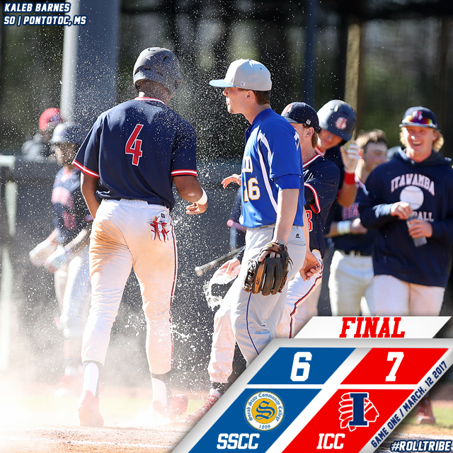 Indians win game one over Snead State in walk off fashion