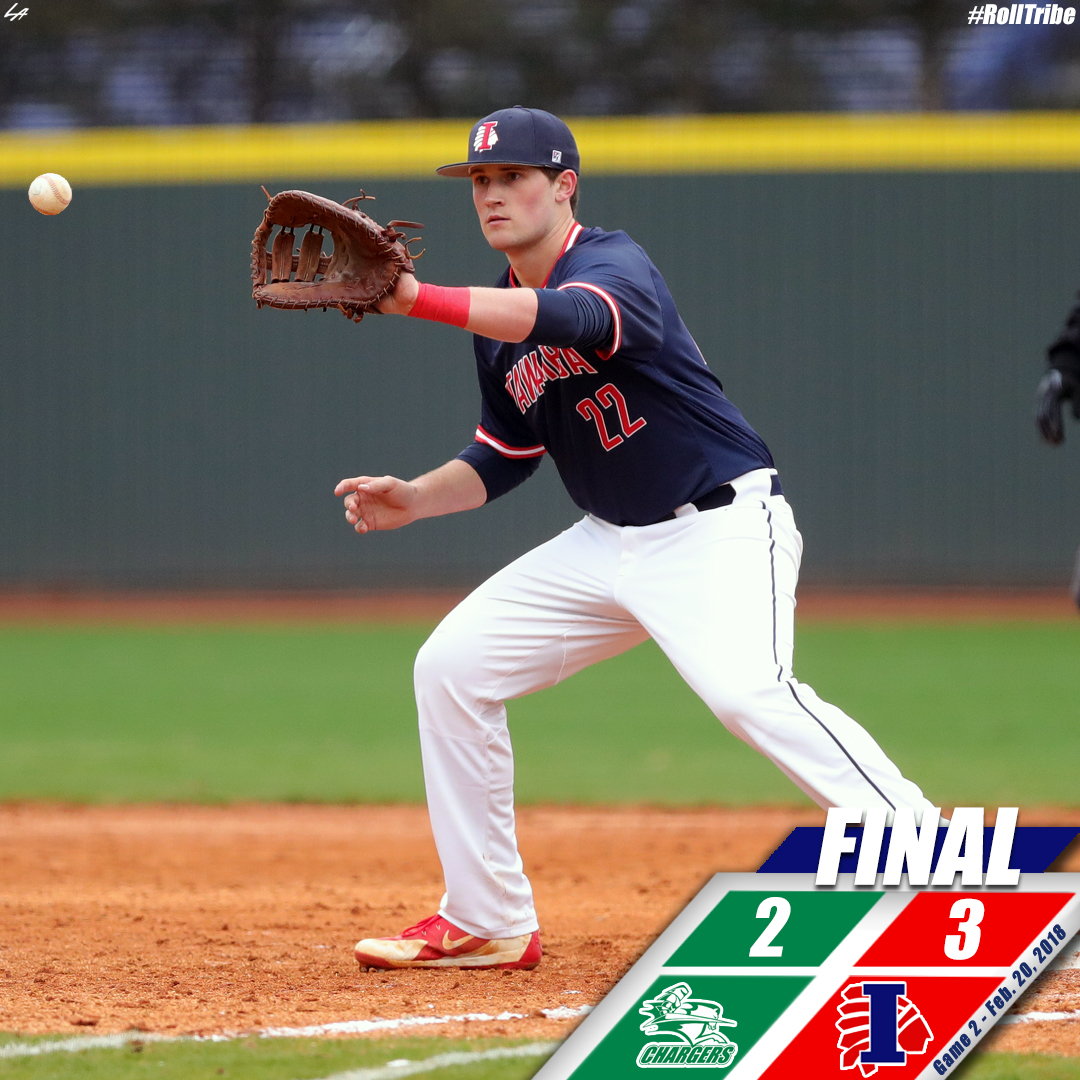 Indians improve to 6-0 with 3-2 Game 2 win at Columbia State