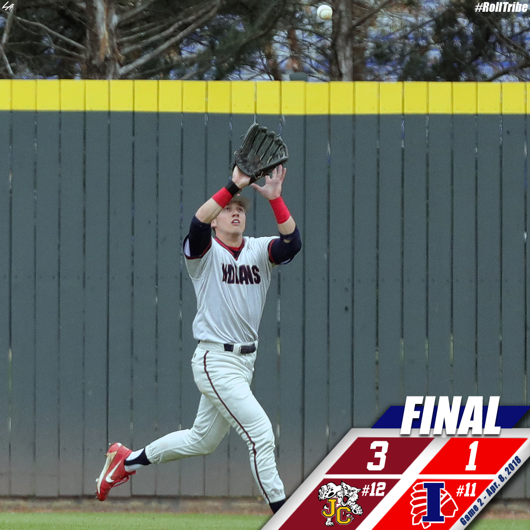 Two run seventh gives No. 12 Jones a 3-1 win over the No. 11 Indians 