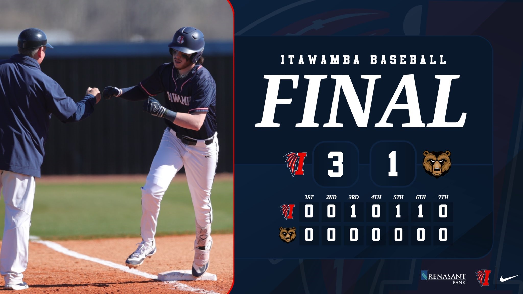 Indians open season with win at Bevill State