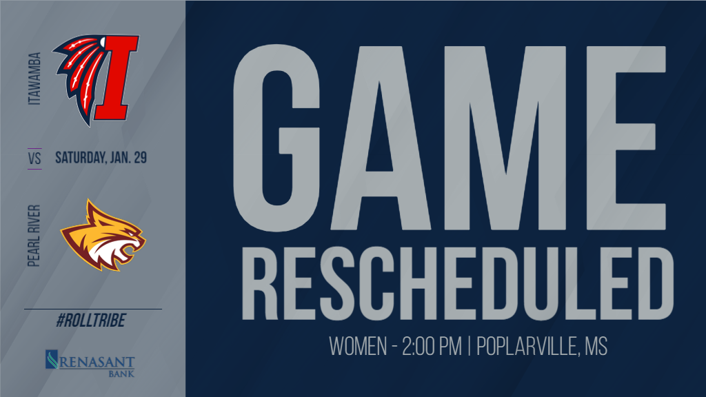 SCHEDULE UPDATE: Lady Indians at Pearl River reschedule to January 29