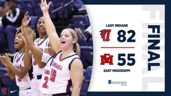 Lady Indians cruise to 82-55 victory over EMCC