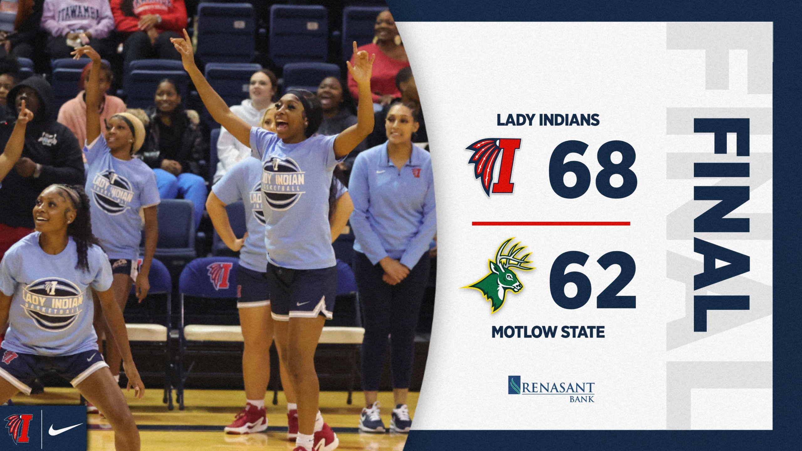 Lady Indians open season with win over Motlow State