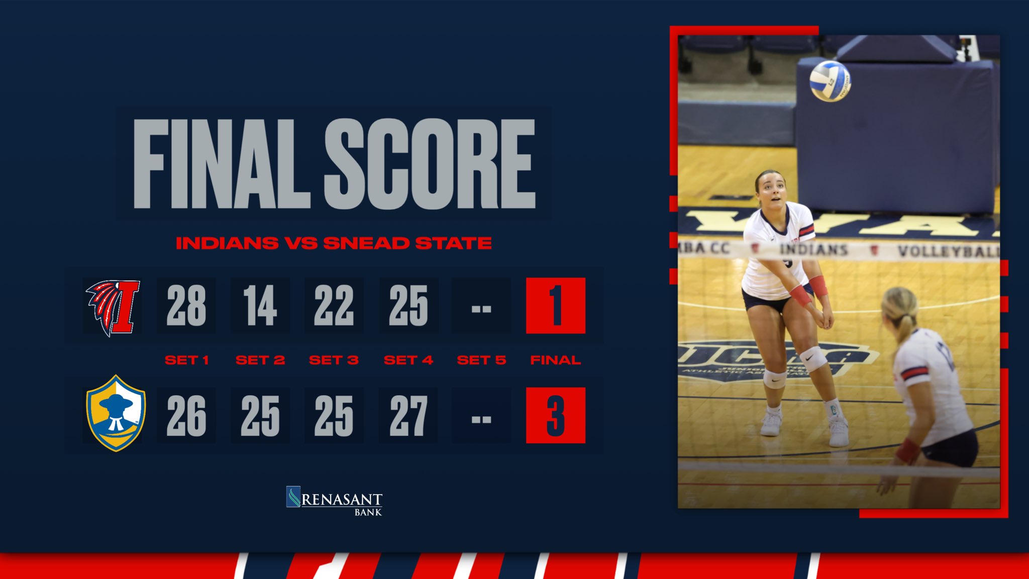 ICC drops 3-1 match against Snead State